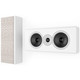 Acoustic Energy AE307 MK2 On-Wall Speaker Matte White (Single) — front view showing both orientations