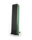 Acoustic Energy Corinium Floorstanding Speakers British Racing Green (Pair) — angled view with grille