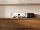 Marantz Model 50 Integrated Amplifier Silver Gold — lifestyle (elevated)