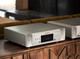 Marantz CD 60 CD Player Silver Gold - lifestyle on wooden furniture