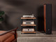 Marantz PM-12SE Special Edition Integrated Amplifier Silver Gold — lifestyle in room setting