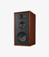 Wharfedale Linton Bookshelf Speakers - Mahogany Red