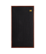 Wharfedale Linton Standmount Speakers Mahogany Red (Pair) — front view (grille on)