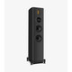 Wharfedale Evo 5.3 Floorstanding Speakers Black (Pair) — reverse three-quarter view