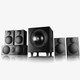 Wharfedale DX-3 HCP 5.1 Speaker Package - Black Oak