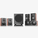 Wharfedale DX-3 HCP 5.1 Speaker Package - Black Oak