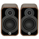 Q Acoustics 5010 Bookshelf Speakers Santos Rosewood (Pair) — hero view