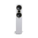 Q Acoustics 3050C Floorstanding Speakers White (Pair) — front view