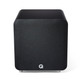 Q Acoustics Q SUB 100 Subwoofer Black — top angle view