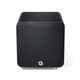 Q Acoustics Q SUB80 Subwoofer Satin Black — top angle view