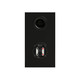 Monitor Audio Bronze 50 7G Bookshelf Speakers Black (Pair) — rear panel