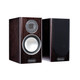Monitor Audio Gold 100 5G Bookshelf Speaker Dark Walnut (Pair) — front view (grille off)