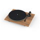 Pro-Ject T1 Evo Turntable Walnut – hero angled view