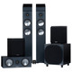 Monitor Audio Bronze 200 Atmos AV Speaker Package Black (5.1.2 Atmos Package) — hero view