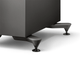 KEF R7 Meta Floorstanding Speakers Black (Pair) — plinth and spike detail