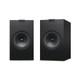KEF Q150 Bookshelf Speakers Satin Black (Pair) — hero view