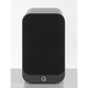 Q Acoustics 3020i Bookshelf Speakers Graphite (Pair) — front view (grille on)