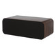 Q Acoustics 3090Ci Centre Speaker Walnut — front angled view (grille on)