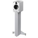 Q Acoustics Concept 20 Speaker Stands Gloss White (Pair) — with Concept 20 speaker