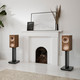 KEF R3 Standmount Speakers Gloss Black (Pair) — lifestyle