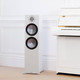 Monitor Audio Bronze 500 6G Floorstanding Speakers Black (Pair) — lifestyle (White finish shown)