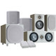 Monitor Audio Bronze 50 6G Atmos AV Speaker Package Urban Grey