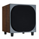 Monitor Audio Bronze 50 6G Atmos AV Speaker Package Walnut — Bronze W10 subwoofer