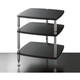 Solid Steel HS-3 Hi-Fi Rack (Flat Black)
