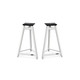 Solid Steel SS-5 Vintage Speaker Stands (Black) (Pair)