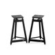 Solid Steel SS-5 Vintage Speaker Stands (White) (Pair)