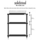 Solid Steel S5-3 Hi-Fi Rack (Black)