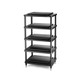 Solid Steel S5-5 Hi-Fi Rack (Black) — hero view