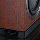 Bowers & Wilkins DB1D Active Subwoofer Rosenut — driver close-up