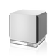 Bowers & Wilkins DB1D Active Subwoofer Satin White — rear three-quarter view