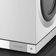 Bowers & Wilkins DB2D Active Subwoofer Satin White — driver and badge close-up