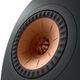 KEF LS50 Meta Bookshelf Speakers Carbon Black (Pair) — Uni-Q driver close-up