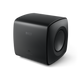 KEF KC62 Subwoofer Carbon Black — front angle