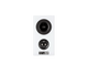 Polk Audio Reserve R200 bookshelf speaker in white - rear panel with binding posts