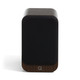 Q Acoustics 3020C Bookshelf Speakers Claro Walnut (Pair) — front view (grille on)