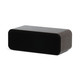 Q Acoustics 3090C Centre Speaker Walnut — front angled view (grille on)