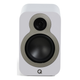 Q Acoustics 3020C Bookshelf Speakers Arctic White — front view without grille