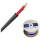 QED Qx16/2 Outdoor Installation Speaker Cable Black (300m Reel)