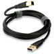 QED Connect USB A to B Cable 0.75m