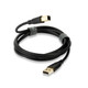 QED Connect USB A to B Cable (1.5m) — alternate view