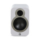 Q Acoustics 3030c Satin White - front view without grille