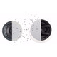 Q Acoustics Qi 65Cw Weatherproof In-Ceiling Speaker (Pair) — weatherproof pair with water droplets