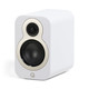 Q Acoustics 3010c Satin White — front angled view without grille