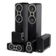 Q Acoustics 3050C 5.1 Cinema Pack - Satin Black — complete 5.1 speaker package