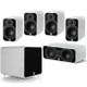 Q Acoustics 5010 5.1 Plus Cinema Pack Satin White