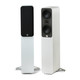 Q Acoustics 5040 5.1 Plus Cinema Pack Satin White — 5040 floorstanders front view